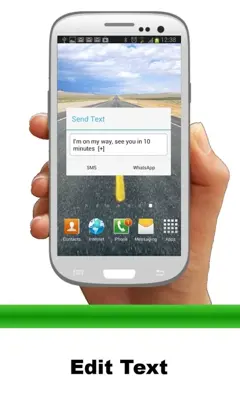 WhatsApp by Voice android App screenshot 1